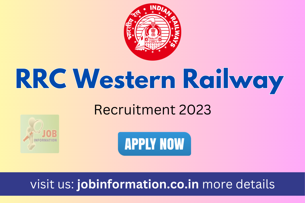 RRC Western Railway Recruitment 2023 Online Apply For Various Posts