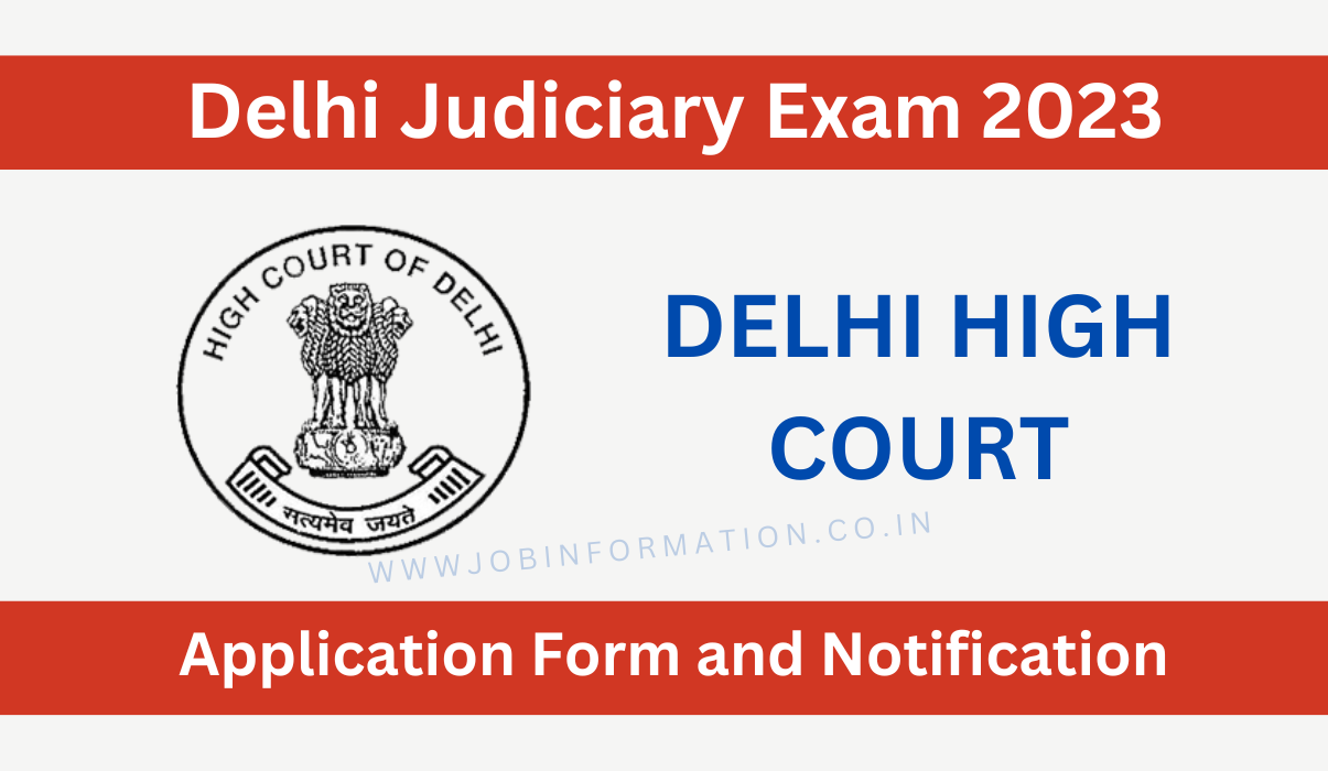 Delhi Judiciary Exam Notice Pdf Release Apply Online For Various