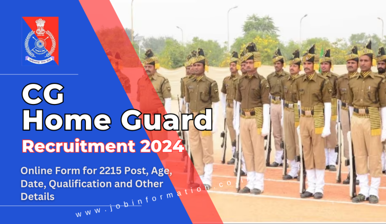 Cg Home Guard Recruitment Out Online Form For Post Age