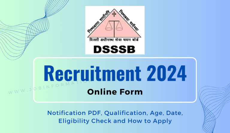 DSSSB Librarian Recruitment 2025 Out Online Apply For Various Posts