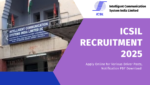 Icsil Driver Recruitment Out Apply Online For Various Posts