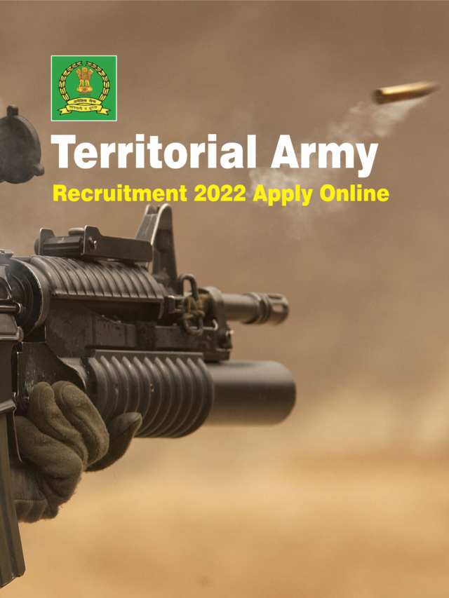 टीए आर्मी न्यू भर्ती  2022 जोन 1, 2, 3, 4 | Territorial Army