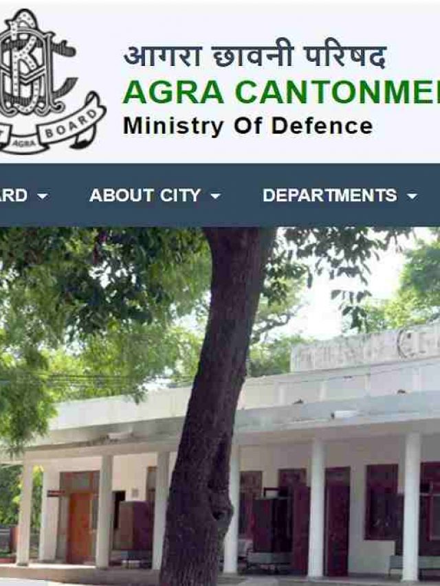 Agra Cantonment Board Recruitment