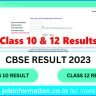 CBSE 10th and 12th Result