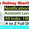 Railway Loco Pilot Recruitment