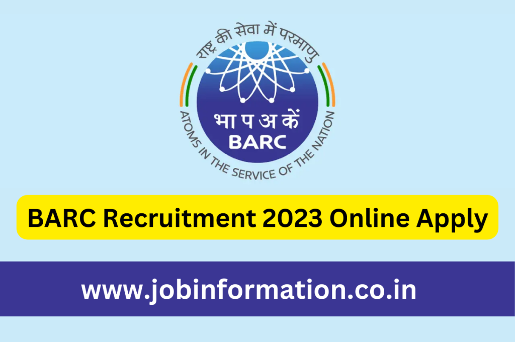 BARC Recruitment 2023 Online Apply