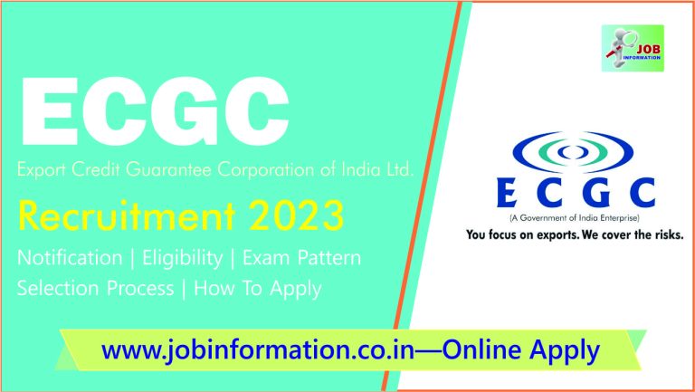ECGC SO Recruitment