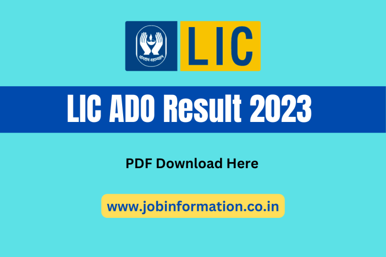 LIC ADO Result 2023 Release for Main Exam, Download Zone Wise Merit List PDF