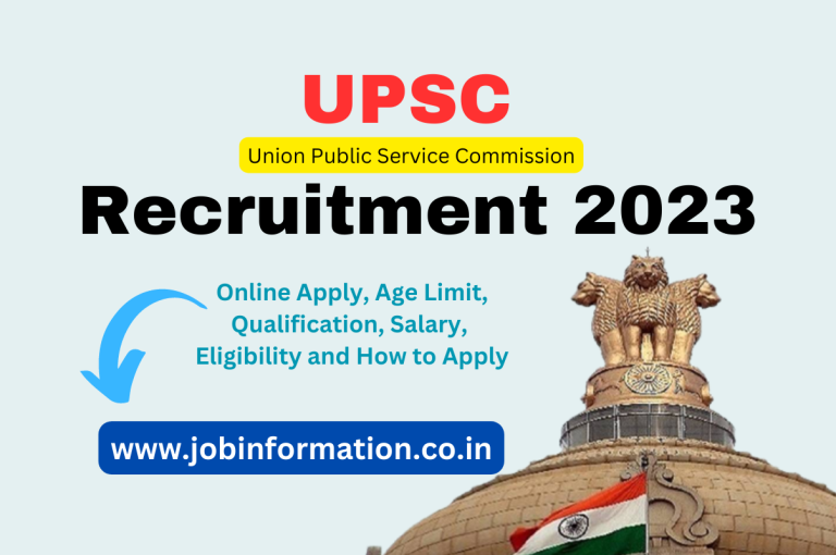 UPSC Recruitment 2023 Online Apply for 285 Post, Age Limit, Qualification, Salary, Eligibility and How to Apply