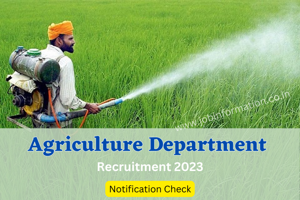 Agriculture Department Recruitment 2023 Online Apply for 2434 Posts, Age, Salary, Job Location, Date, Eligibility and How to Apply