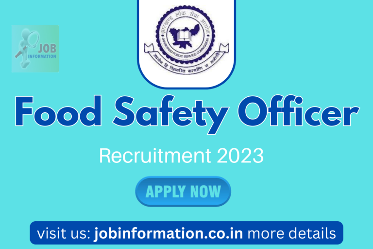 food-safety-officer-recruitment-2023-online-apply-for-various-posts