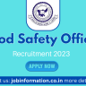 Food Safety Officer Recruitment 2023 Online Apply for Various Posts, Salary, Age, Date, Eligibility and More Details at @jpsc.gov.in/
