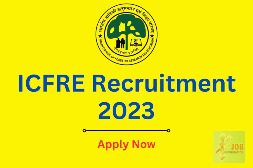 ICFRE Recruitment 2023 Monthly Pay Scale 63200 Post Check, Age, Date, Eligibility and How to Apply
