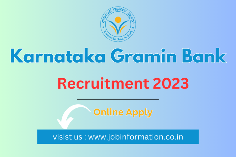 Karnataka Gramin Bank Recruitment 2023 Apply Online for Various Posts ...