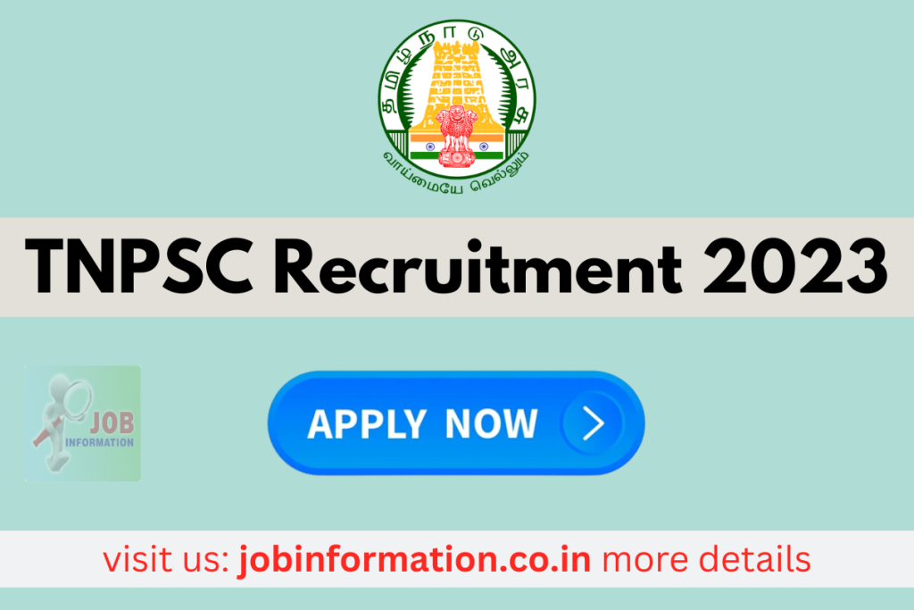 TNPSC Recruitment 2023 Monthly Pay Scale Up to 133100, Post Check, Eligibility and How to Apply