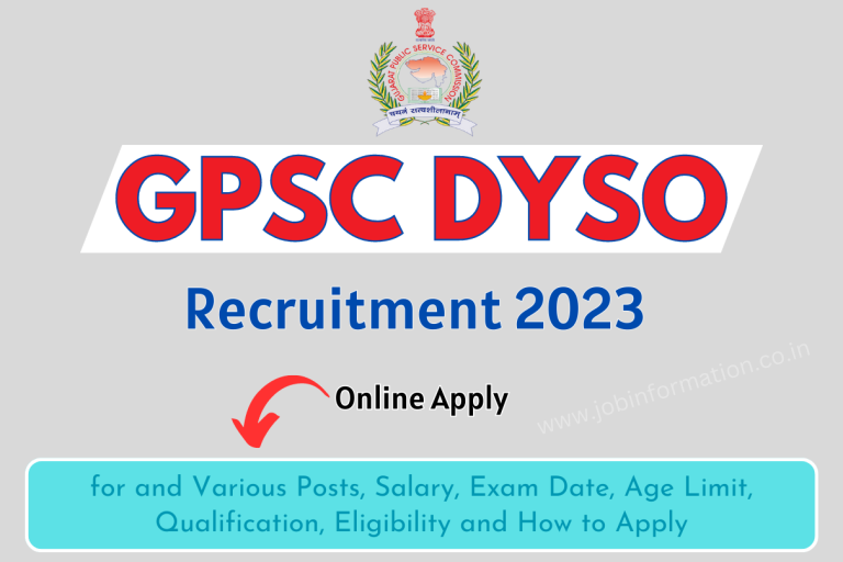 gpsc-dyso-recruitment-2023-for-and-various-posts-salary-exam-date