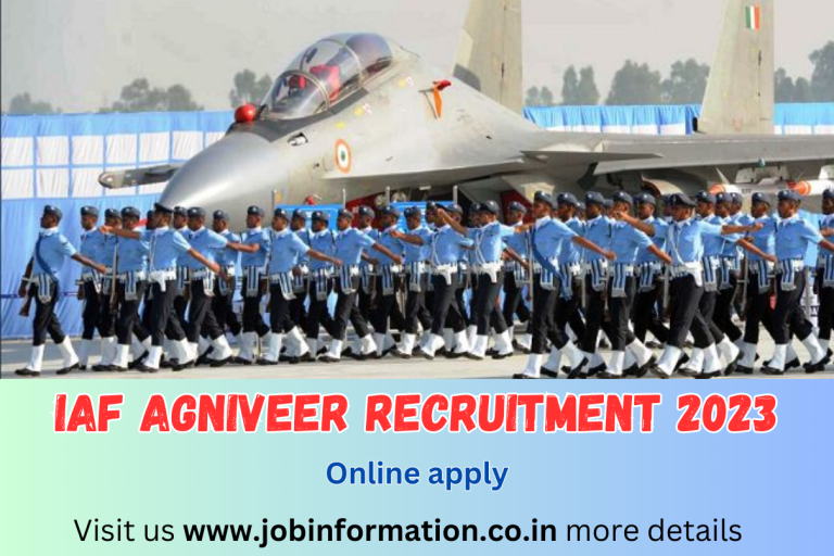 IAF Agniveer Recruitment 2023 Online Apply for Various 3500 Posts, Qualification, Exam Date, Eligibility and Other Details