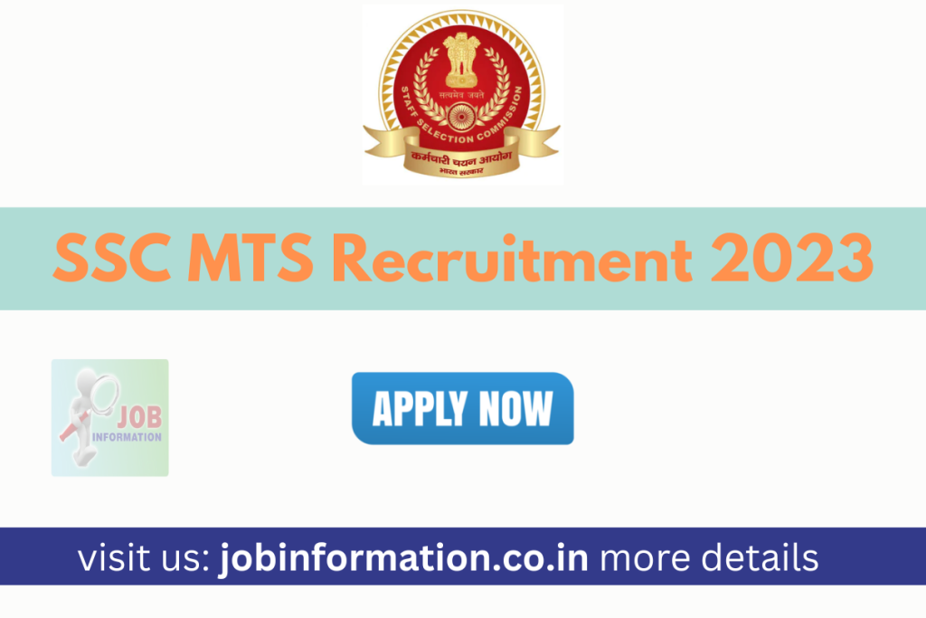 SSC MTS Recruitment 2023 Apply Online for MTS, CBIC Havaldar Posts, Salary, Exam Date, Eligibility and Process to Apply