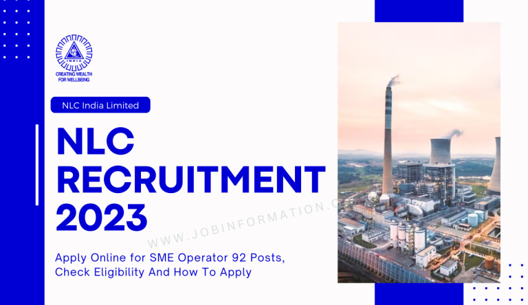 NLC Recruitment 2023 Apply Online For 92 Posts, Salary, Age, Eligibility and Apply to Process