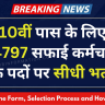 Rajasthan Safai Karamchari Recruitment 2024 PDF: Online Apply Registration 24797 Posts Age, Salary, Date, Selection Process and How to Apply