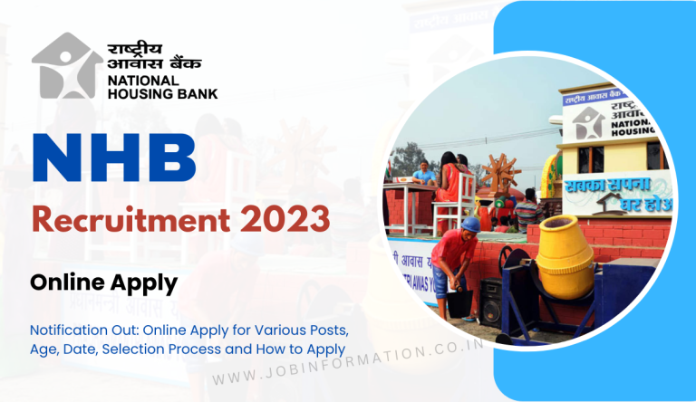 NHB Recruitment 2023 Notification Out: Online Apply for Various Posts, Age, Date, Selection Process and How to Apply