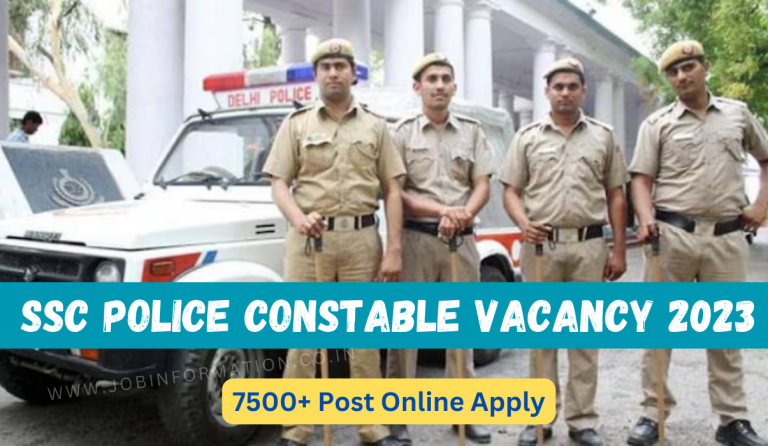 SSC Delhi Police Vacancy 2023 Notice Out: Online Apply for 7500+ Posts, Date, Salary, Age, Eligibility Check and Apply to Process