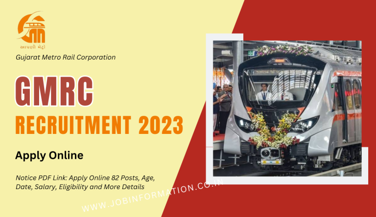 GMRC Recruitment 2023 Notice PDF Link: Apply Online 82 Posts, Age, Date, Salary, Eligibility and More Details