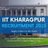 IIT Kharagpur Recruitment 2023 Notice Release: Apply Online for 182 Posts, Selection Process and How to Apply at iitkgp.ac.in