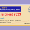 Maharashtra State Cooperative Bank Recruitment 2023 Notice Out: Online Apply for 153 Post, Qualification, Eligibility and Apply to Process