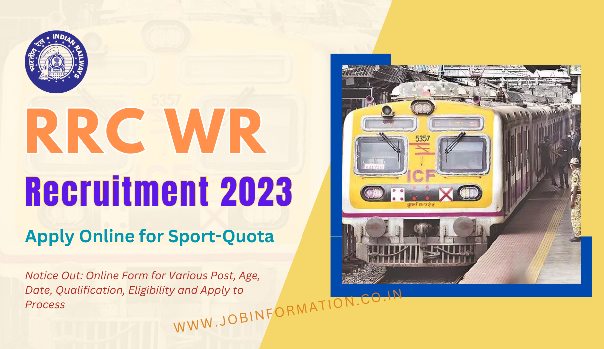 RRC WR Sports Quota Recruitment 2023 Notice Out: Online Form For ...