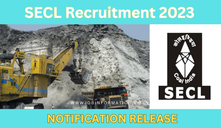 South Eastern Coalfield Recruitment 2023 Notice Out: Monthly Salary Upto 2.9 Lakh Check Post, Eligibility & How to Apply, PDF Download