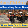 Gorkha Recruiting Depot Gorakhpur Recruitment 2024 Notice: Application Form & Notification