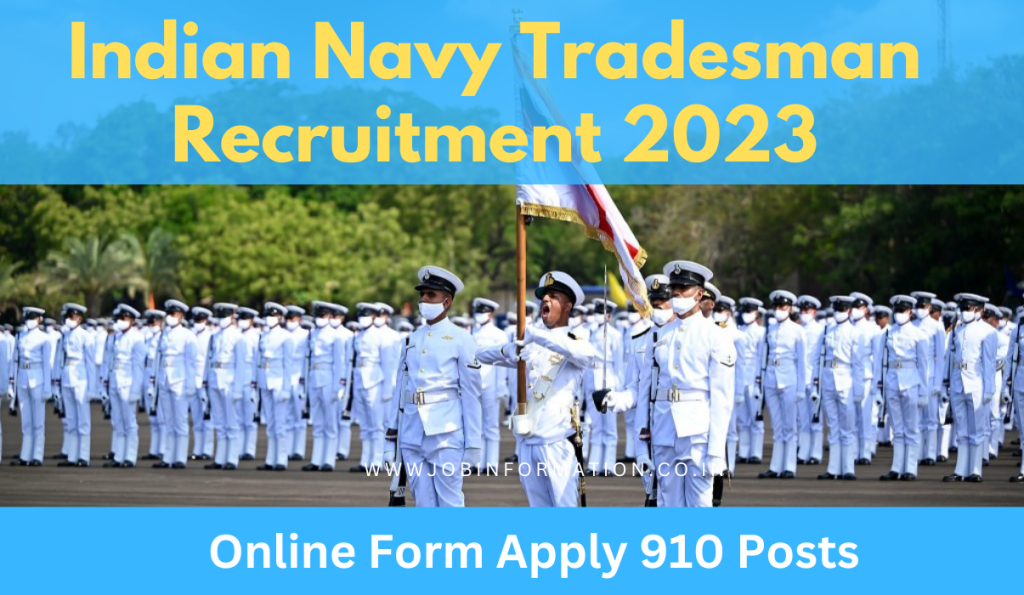 Indian Navy Tradesman Recruitment 2023 Notice Out: Apply Form for Chargeman and Draughtsman, Selection and How to Apply