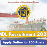 MDL Recruitment 2024 Out: Apply Online for 200 Posts, Date, Qualification, Eligibility and How to Apply