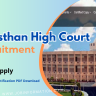 Rajasthan High Court Recruitment 2024 Apply Online Form for 230 Posts, Notification PDF Download