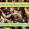 Territorial Army Recruitment 2024 Out: Apply Form, Zonewise Vacancies, Date, Salary Notification PDF and Other Details