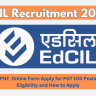 EdCIL Recruitment 2024 Notice PDF, Online Form Apply for 100 Posts, Check Eligibility and How to Apply