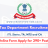 Income Tax Department Recruitment 2024 Out: Online Form for Bumper Vacancies, Qualification, Selection Procedure and How to Apply