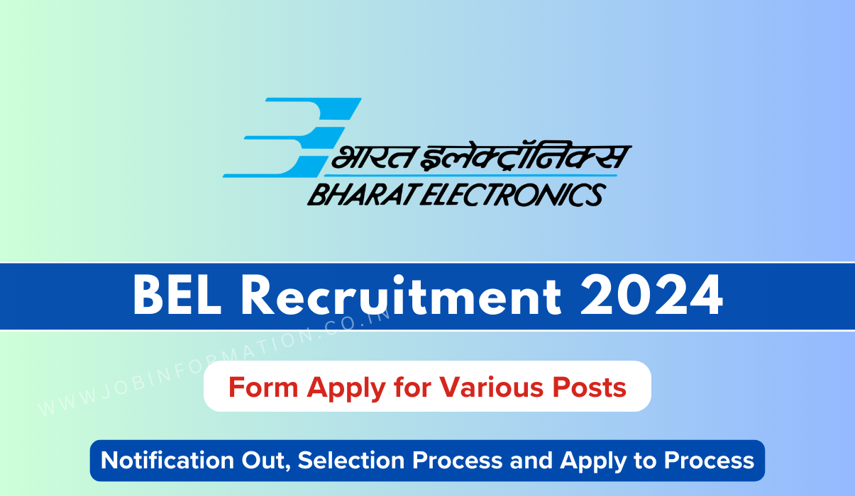 BEL Recruitment 2024 PDF Form For 50 Vacancies Check Post 