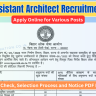 BPSC Assistant Architect Recruitment 2024 Out: Apply Online for 106 Posts, Eligibility Check, Selection Process and Notice PDF Download