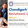 Chandigarh TGT Recruitment 2024 Out: Online Form for 303 Vacancies, Date, Eligibility Criteria, Selection Process and How to Apply