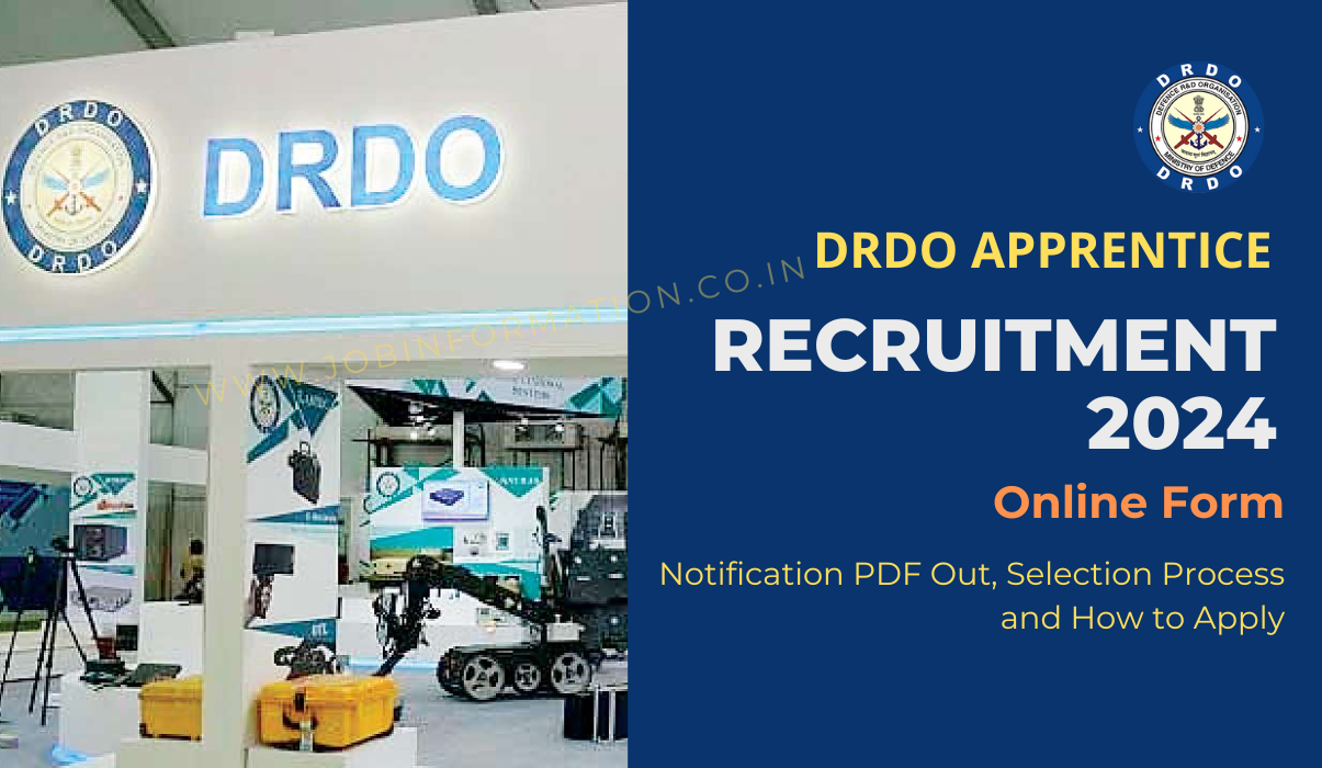 DRDO Apprentice Recruitment 2024: Apply Form for 90 Vacancies, Notification PDF Out, Selection Process and How to Apply