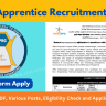 IPRC Apprentice Recruitment 2024 PDF: Apply Online For Various Posts, Eligibility Check and Application Process