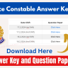 UP Police Constable Answer Key 2024 and Question Paper PDF Download, Link Here
