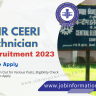CSIR CEERI Technician Recruitment 2024 PDF: Online Apply, Notification Out for Various Posts, Eligibility Check and How to Apply