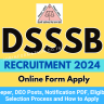 DSSSB Recruitment Advt 07/2024 Driver, Sweeper, DEO Posts, Notification PDF, Eligibility Check, Selection Process and How to Apply