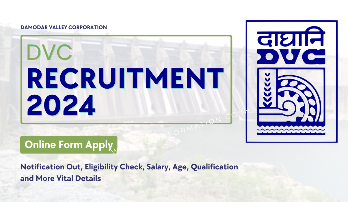 DVC Recruitment 2024 OUT: Online Form, Through GATE Notification Out for Executive Trainee Posts and Other Details