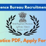 IB Recruitment 2024 Notice PDF: Application Form for 157 Vacancies, Check Eligibility and How to Apply