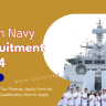 Indian Navy Fireman Recruitment 2024 OUT: Apply Form for 40 Vacancies, Qualification, How to Apply