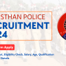 Rajasthan Police Constable Recruitment 2024 OUT: Apply Online for 56 Sports Quota Posts, Eligibility Check and How to Apply